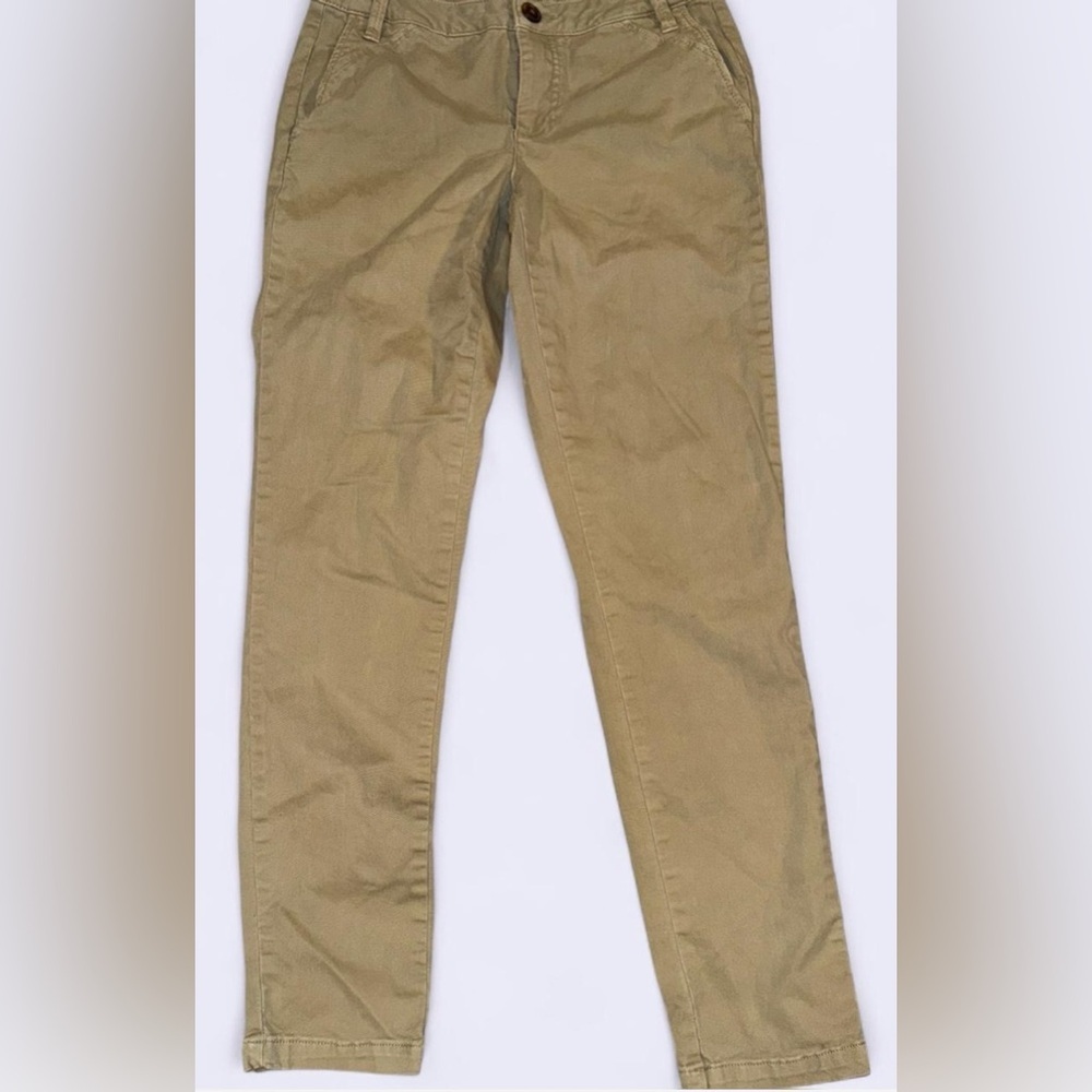 Maurices Tan Straight Leg Pants